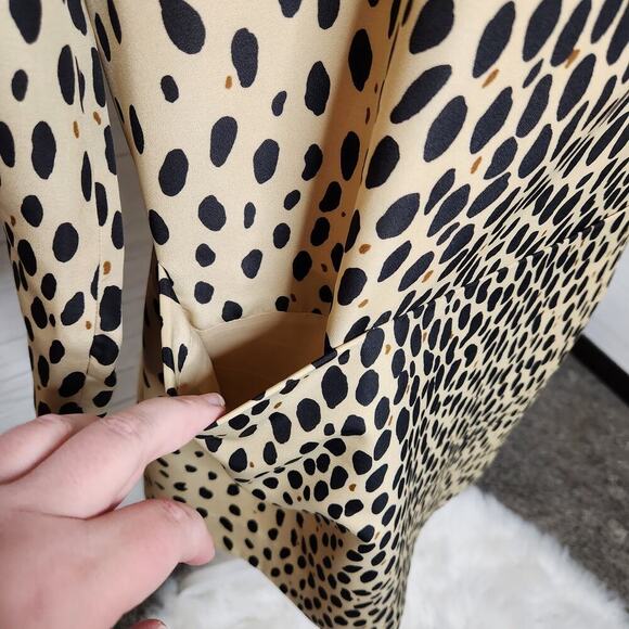 J. Crew‎ Factory Jules Size 4 Wildcat Savannah Shift Dress - Picture 7 of 13